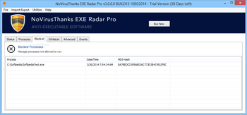 NoVirusThanks EXE Radar Pro screenshot 3