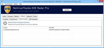 NoVirusThanks EXE Radar Pro screenshot 5