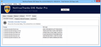 NoVirusThanks EXE Radar Pro screenshot 7