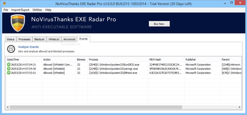 NoVirusThanks EXE Radar Pro screenshot 8