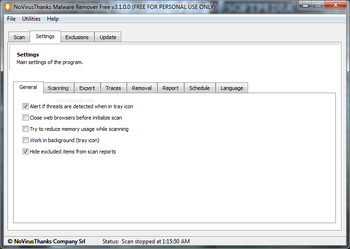 NoVirusThanks Malware Remover Free screenshot 4