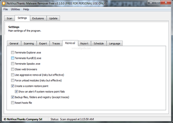NoVirusThanks Malware Remover Free screenshot 8