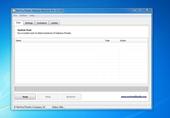 NoVirusThanks Malware Remover screenshot