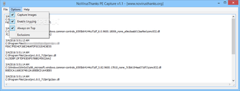 NoVirusThanks PE Capture Portable screenshot 2