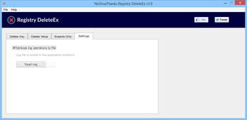 NoVirusThanks Registry DeleteEx screenshot 5