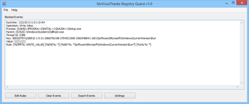 NoVirusThanks Registry Guard screenshot