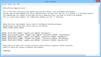 NoVirusThanks Registry Guard screenshot 4