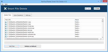 NoVirusThanks Smart File Delete screenshot