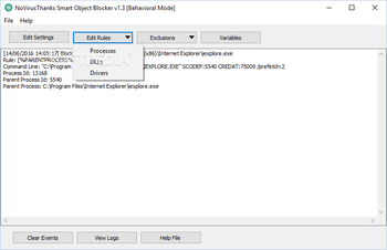 NoVirusThanks Smart Object Blocker screenshot 2