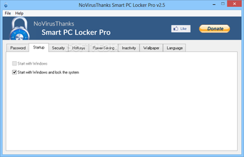 NoVirusThanks Smart PC Locker Pro screenshot 2