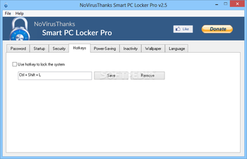 NoVirusThanks Smart PC Locker Pro screenshot 7