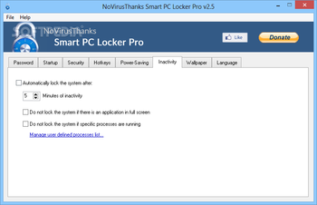 NoVirusThanks Smart PC Locker Pro screenshot 9