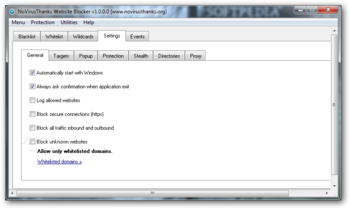 NoVirusThanks Website Blocker screenshot 5