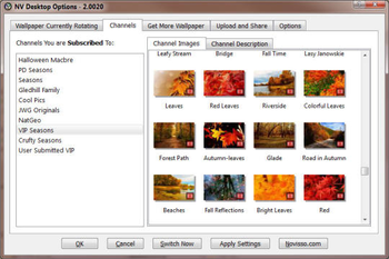Novisso Desktop Wallpaper Rotator screenshot 2
