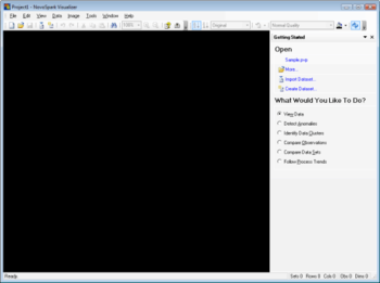 NovoSpark Visualizer screenshot