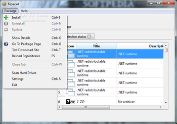 Npackd screenshot 2