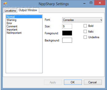 NppSharp screenshot 2