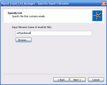 Npust Email List Manager screenshot 2