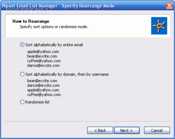 Npust Email List Manager screenshot 3