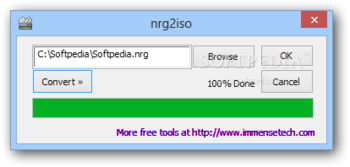 nrg2iso screenshot