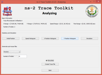 ns-2 Trace Toolkit screenshot 2