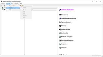 Nsasoft Hardware Software Inventory screenshot 3