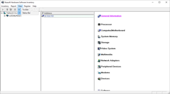 Nsasoft Hardware Software Inventory screenshot 4