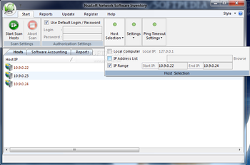 Nsasoft Network Software Inventory screenshot 3