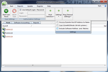 Nsasoft Network Software Inventory screenshot 4