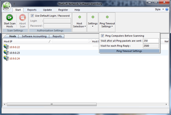 Nsasoft Network Software Inventory screenshot 5