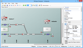 NShape Designer screenshot