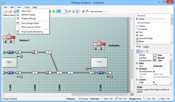 NShape Designer screenshot 4