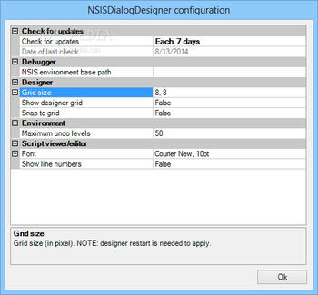 NSIS Dialog Designer screenshot 3