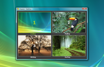 nSpaces screenshot
