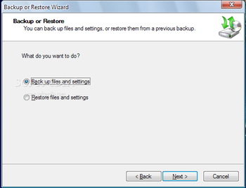 NTBackup screenshot 2