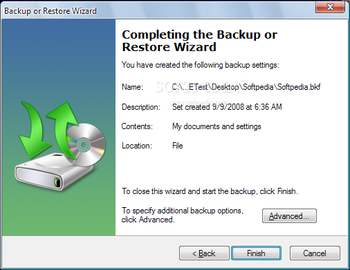 NTBackup screenshot 5