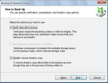 NTBackup screenshot 7