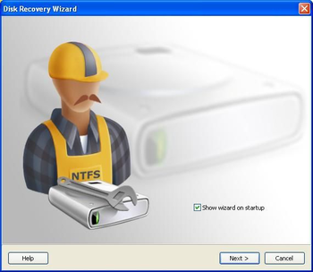 NTFS Data Recovery screenshot