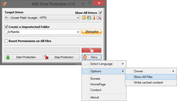 Ntfs Drive Protection screenshot 2