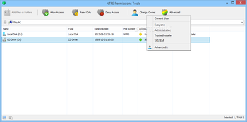 NTFS Permissions Tools screenshot 2