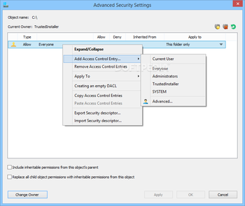 NTFS Permissions Tools screenshot 3