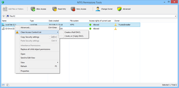 NTFS Permissions Tools screenshot 7