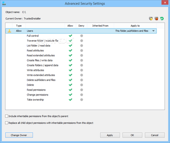 NTFS Permissions Tools screenshot 8