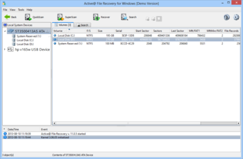 NTFS Recovery Toolkit screenshot