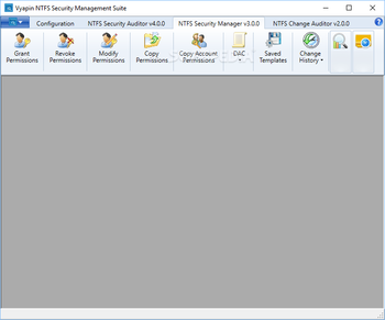 NTFS Security Manager screenshot