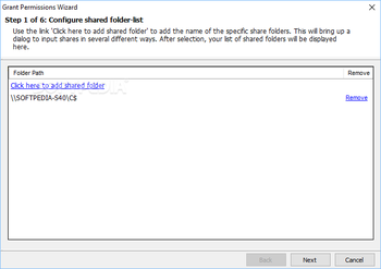 NTFS Security Manager screenshot 2
