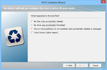 NTFS Undelete screenshot 2