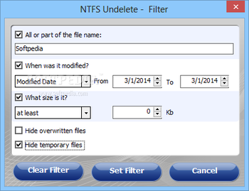 NTFS Undelete screenshot 3