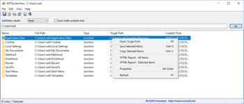 NTFSLinksView screenshot