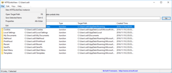 NTFSLinksView screenshot 2
